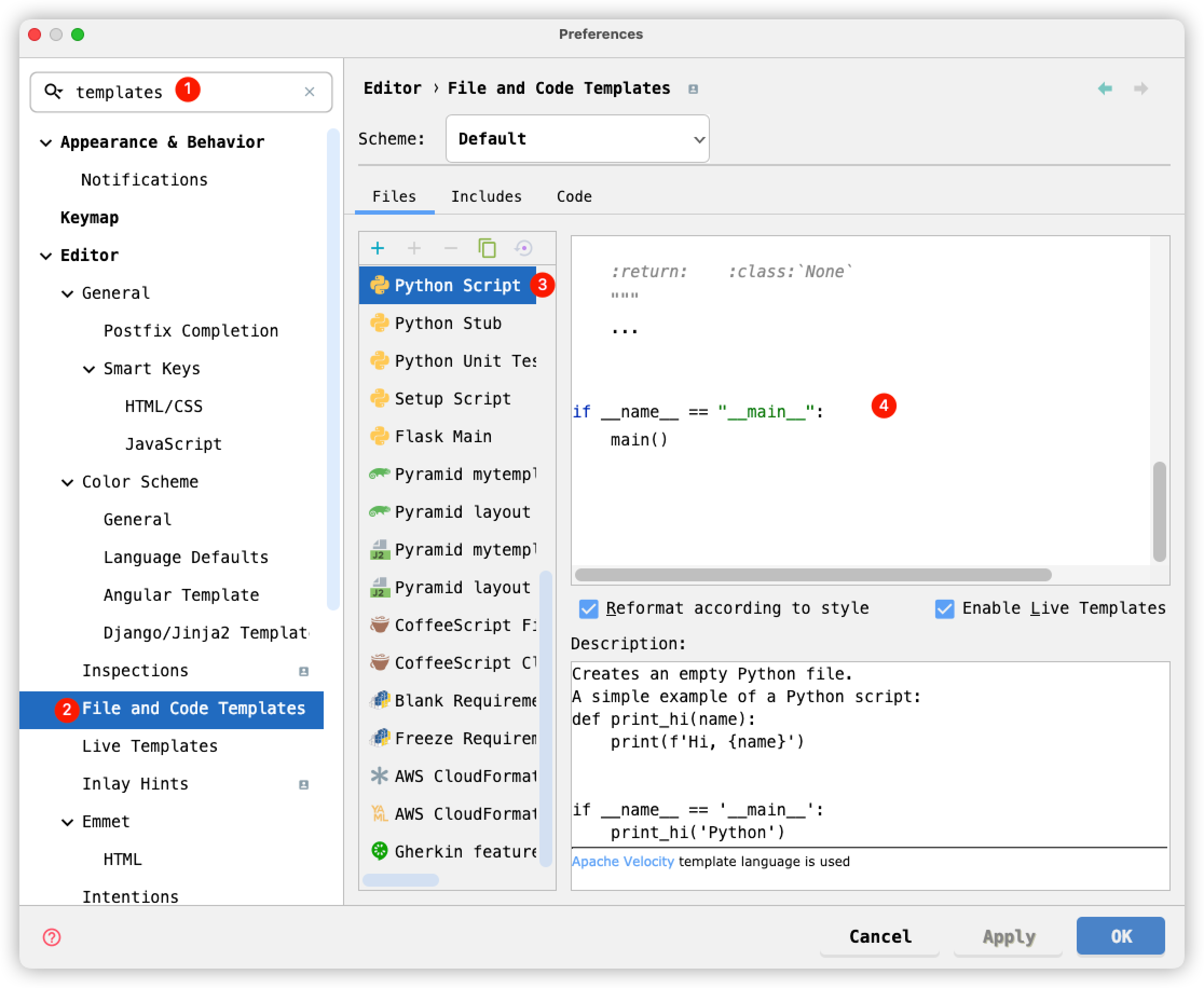 Pycharm设置Docstring | Rex Chow's Blog